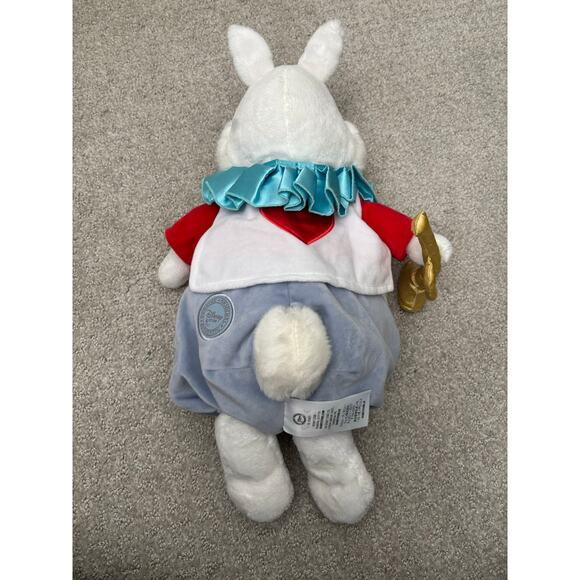 Disney Store Alice in Wonderland White Rabbit Plush - Picture 3 of 7